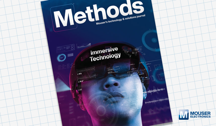 Mouser présente le nouveau numéro de la revue Methods explorant les perceptions altérées associées à la technologie immersive